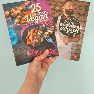 Livres recettes Vegans 